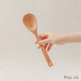  Thìa xào nấu gỗ beech (27cm) 