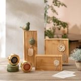 Hộp tre nắp trượt (3 size) - Rồng tre 