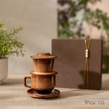  Bộ quà tặng Phin cà phê Chùa Một Cột - gốm Chinh 