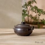  Nồi gốm nắp đen (4 cỡ) - Nghệ nhân Chơn Nguyễn 