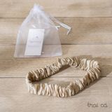  Băng đô chun lụa - Ngựa Trắng Silk 