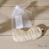  Bịt mắt ngủ - Ngựa Trắng Silk 