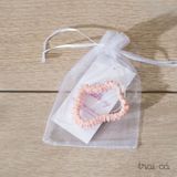  Dây buộc tóc lụa - Ngựa Trắng Silk 