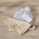  Vỏ gối 100% tơ tằm habutai - Ngựa Trắng silk 