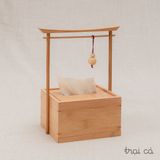  Hộp giấy ăn tre lớn (15.5x12x24.5) - Rồng Tre 
