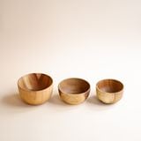  Bát cơm gỗ keo (3 cỡ) 