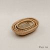 Rổ tre oval Bao La đáy đan cật (5 cỡ)