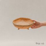  Rổ lục giác Bao La có chân đáy đan nhỏ (4 cỡ) 