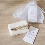  Khăn mặt đũi tơ tằm - Ngựa Trắng Silk 