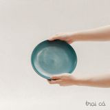  Đĩa tròn gốm Chinh (21cm) 