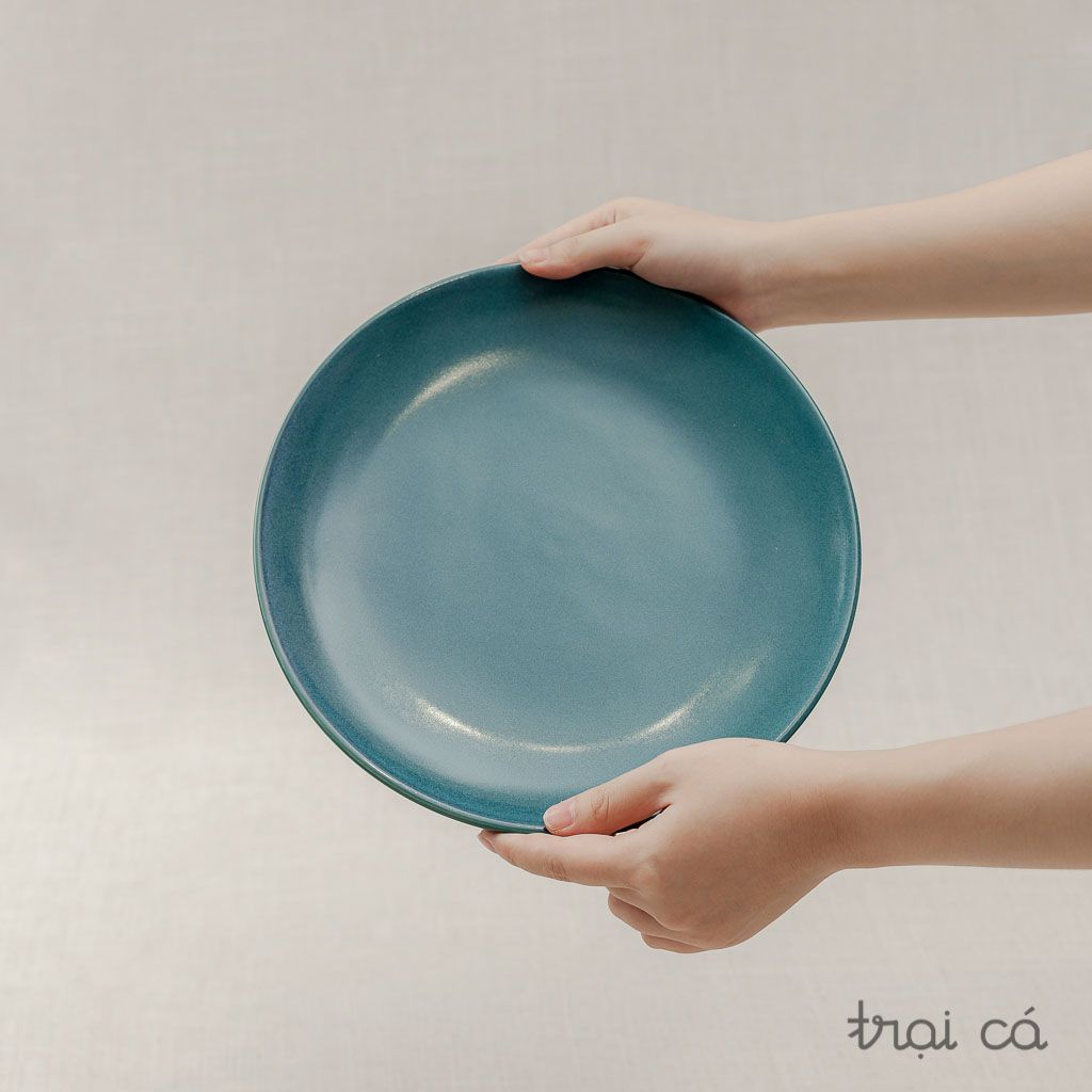  Đĩa tròn gốm Chinh (27cm) 