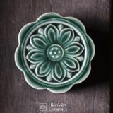  Hũ gốm hoa sen - Gốm Hiên Vân 