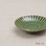  Đĩa Cánh Cúc (13x3cm) - gốm Hiên Vân 