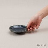  Đĩa Cánh Cúc (13x3cm) - gốm Hiên Vân 