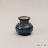  Bình Quả Bí (15x14x8cm) - gốm Hiên Vân 