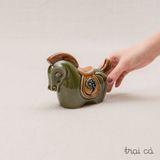  Bộ quà tặng Ngựa Mây Cách Điệu - Gốm Hiên Vân 