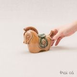  Bộ quà tặng Ngựa Mây Cách Điệu - Gốm Hiên Vân 