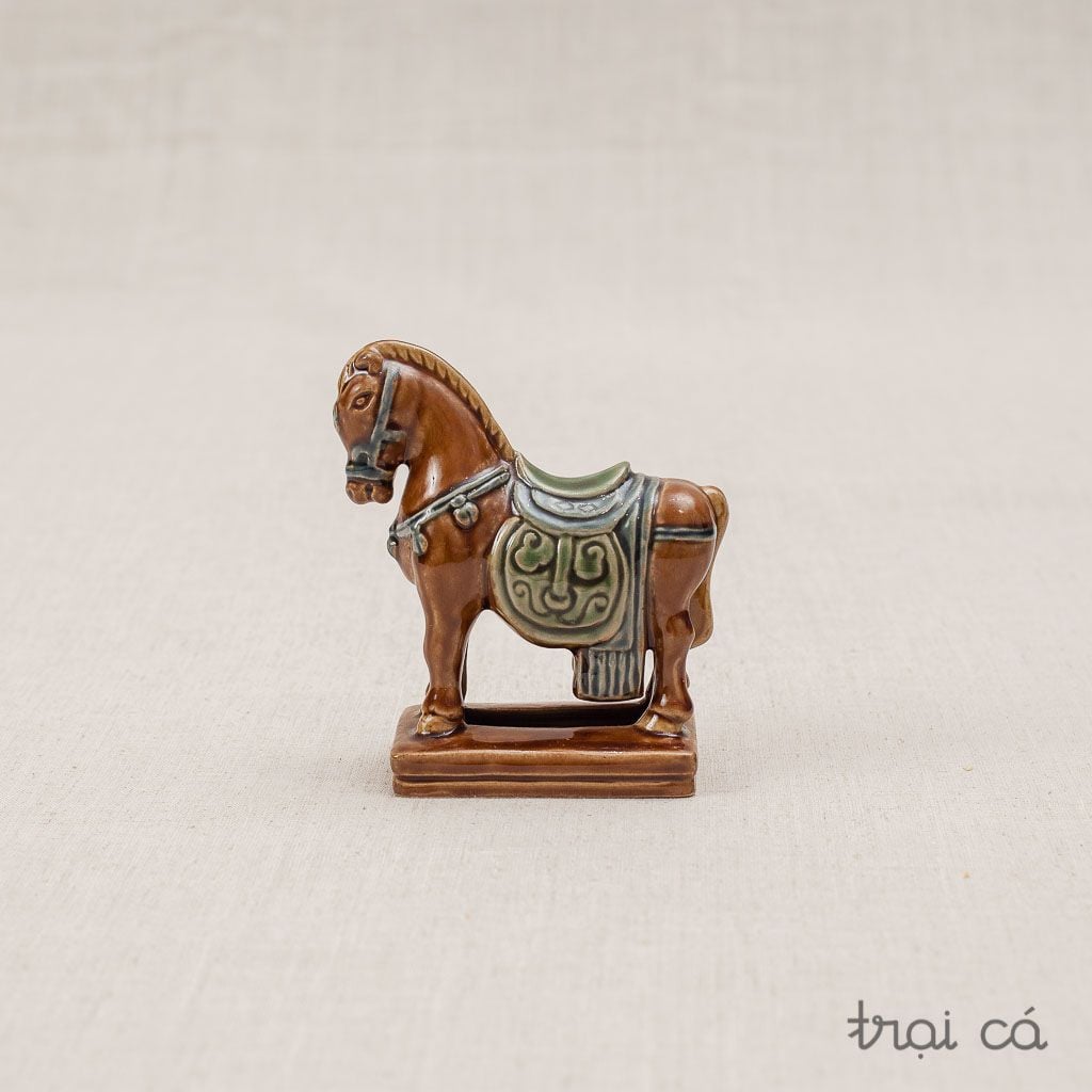  Ngựa cổ điển - gốm Hiên Vân 