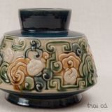  Bình người mây họa tiết đa sắc - gốm Hiên Vân 