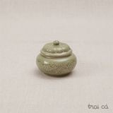  Bộ quà tặng Hũ mứt hoa dây nổi - gốm Hiên Vân 