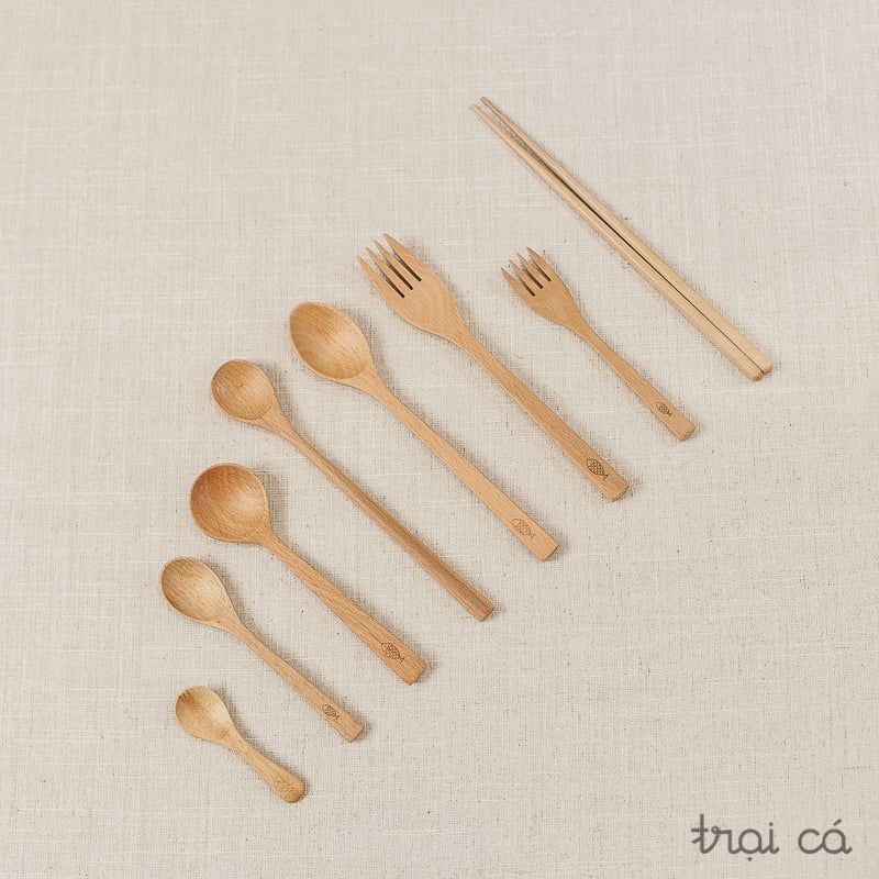  Thìa (16cm) - tròn to cán ngắn 