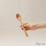  Thìa gỗ oval (2 cỡ) 