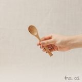 Thìa gỗ oval (2 cỡ) 