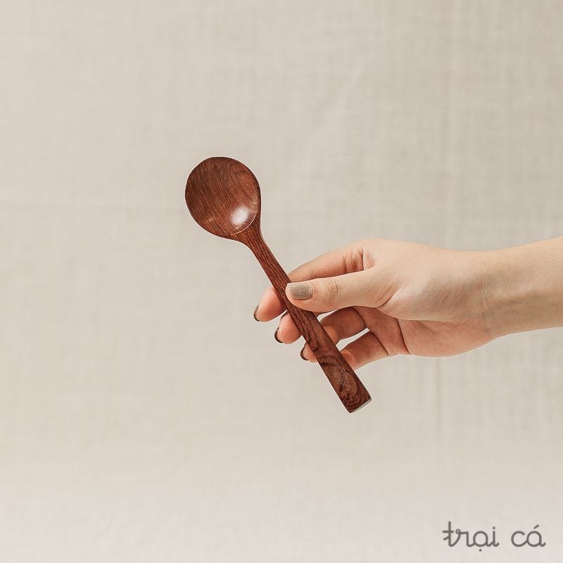  Thìa (16cm) - tròn to cán ngắn 