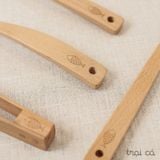  Thìa trộn salad gỗ beech 