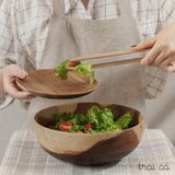  Bát salad gỗ keo (2 cỡ) 