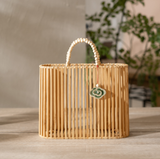  Làn tre quai hạt gỗ - Làng nghề Ninh Sở 