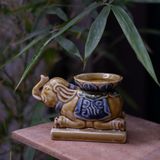  Voi gốm Hiên Vân (12x7x8cm) 