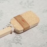  Cây chà lưng xơ mướp Vi Lâm cán gỗ (35cm) 