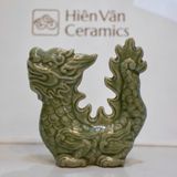  Rồng gốm Hiên Vân (12.5x13x4.5cm) 