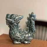  Rồng gốm Hiên Vân (12.5x13x4.5cm) 