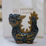  Rồng gốm Hiên Vân (12.5x13x4.5cm) 