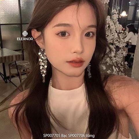  Bông tai - SP007705 Màu Bạc 