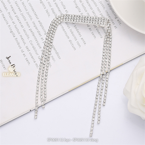  PKT kẹp tóc - SP005112 bạc 