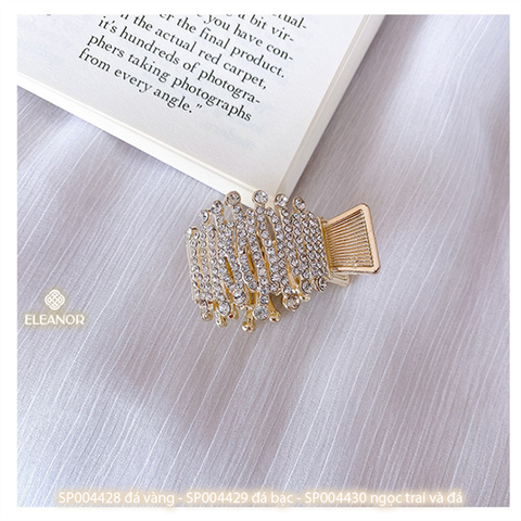  PKT kẹp tóc - SP004428 đá vàng 