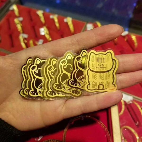  Miếng dán điện thoại mèo may mắn - SP005934 