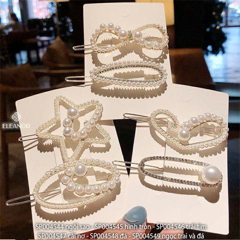  PKT kẹp tóc - SP004547 cái nơ 