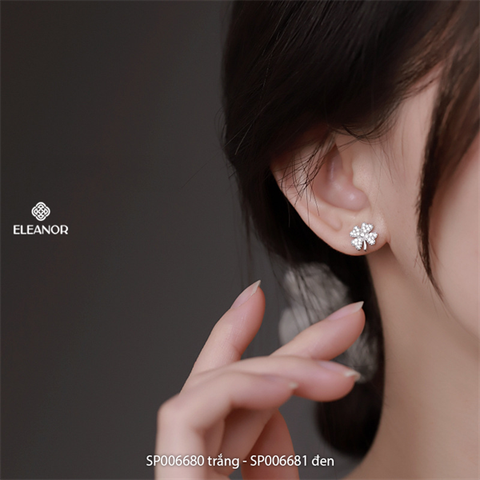  Bông tai - SP006680 trắng 