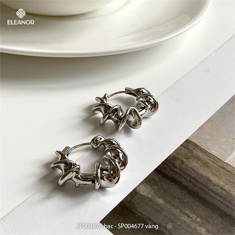  Bông tai - SP004676 bạc 
