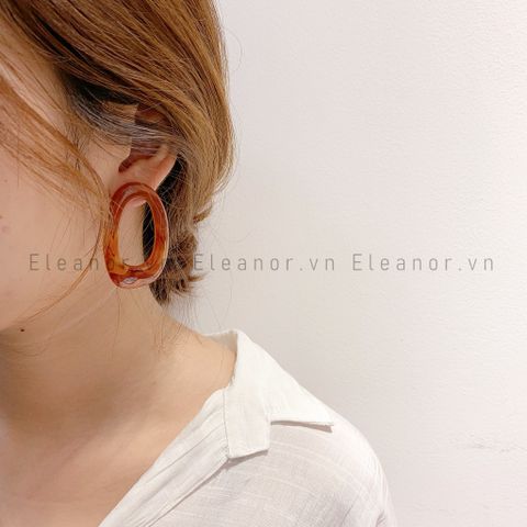  Bông tai - SP001009 đỏ 