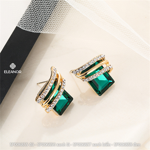  Bông tai - SP006856 xanh lá 