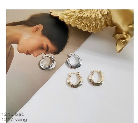  Bông tai - SP001216 bạc 