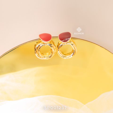  Bông tai - SP001237 đỏ 
