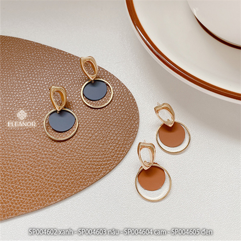  Bông tai - SP004602 xanh 