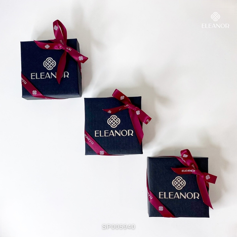  Hộp dây chuyền Eleanor dây nơ đỏ - SP005940 