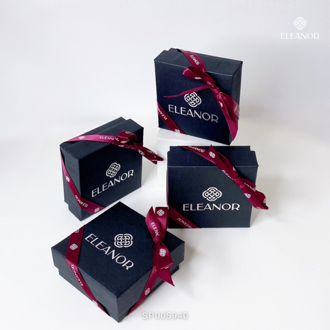  Hộp dây chuyền Eleanor dây nơ đỏ - SP005940 